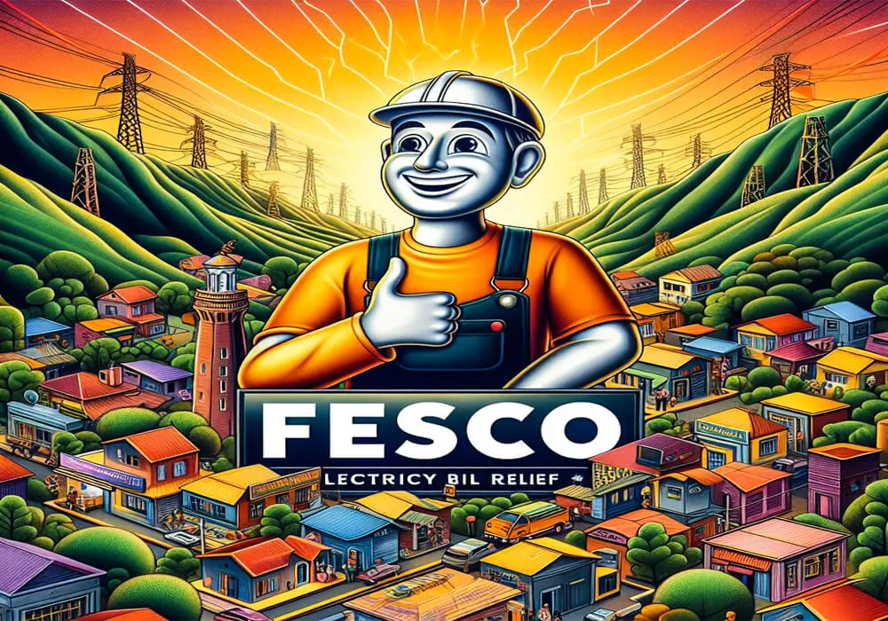 Image depicting FESCO Bill Relief, symbolizing financial assistance and support for utility bill relief, contributing to economic well-being and relief for individuals or businesses.