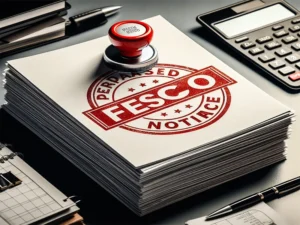 Image depicting FESCO demand notices being issued, highlighting the administrative or financial aspects related to FESCO (Faisalabad Electric Supply Company).